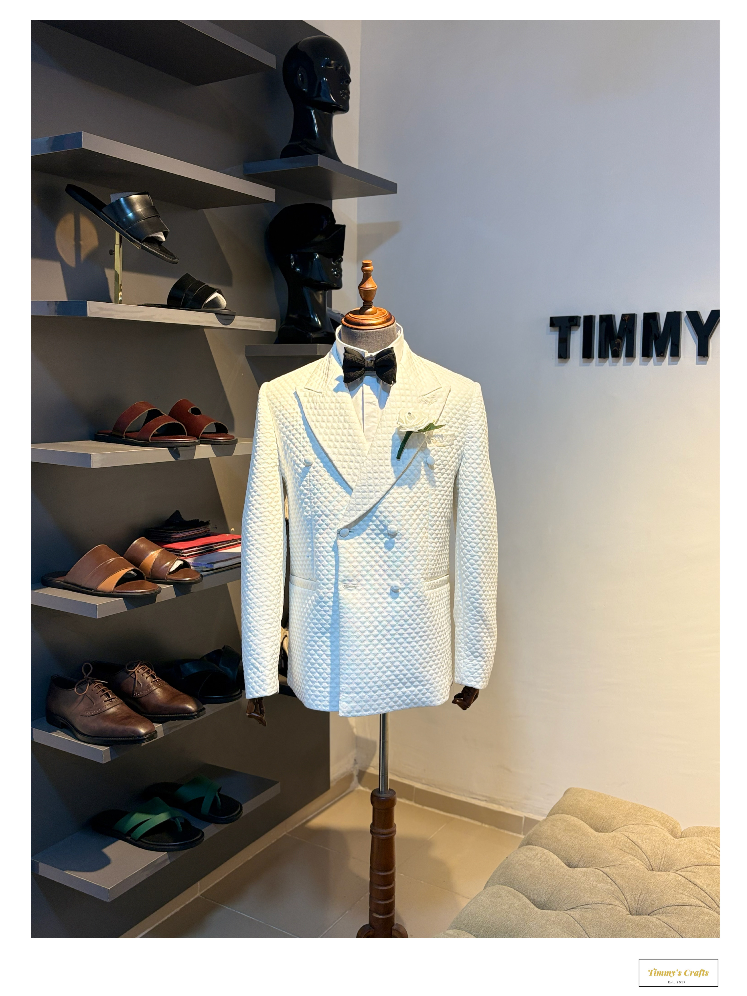 Timmy’s Crafts bespoke garment