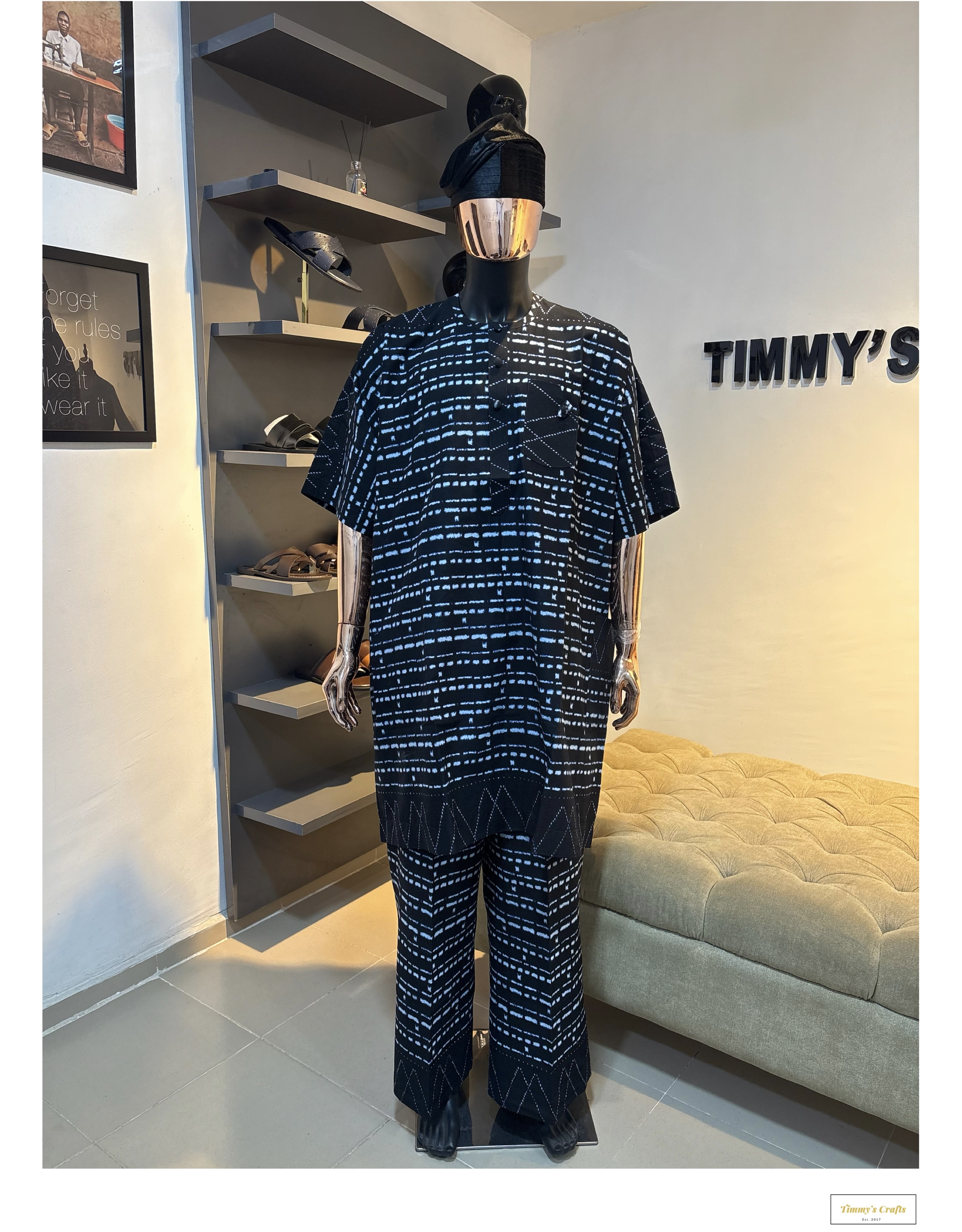 Contemporary tailored look